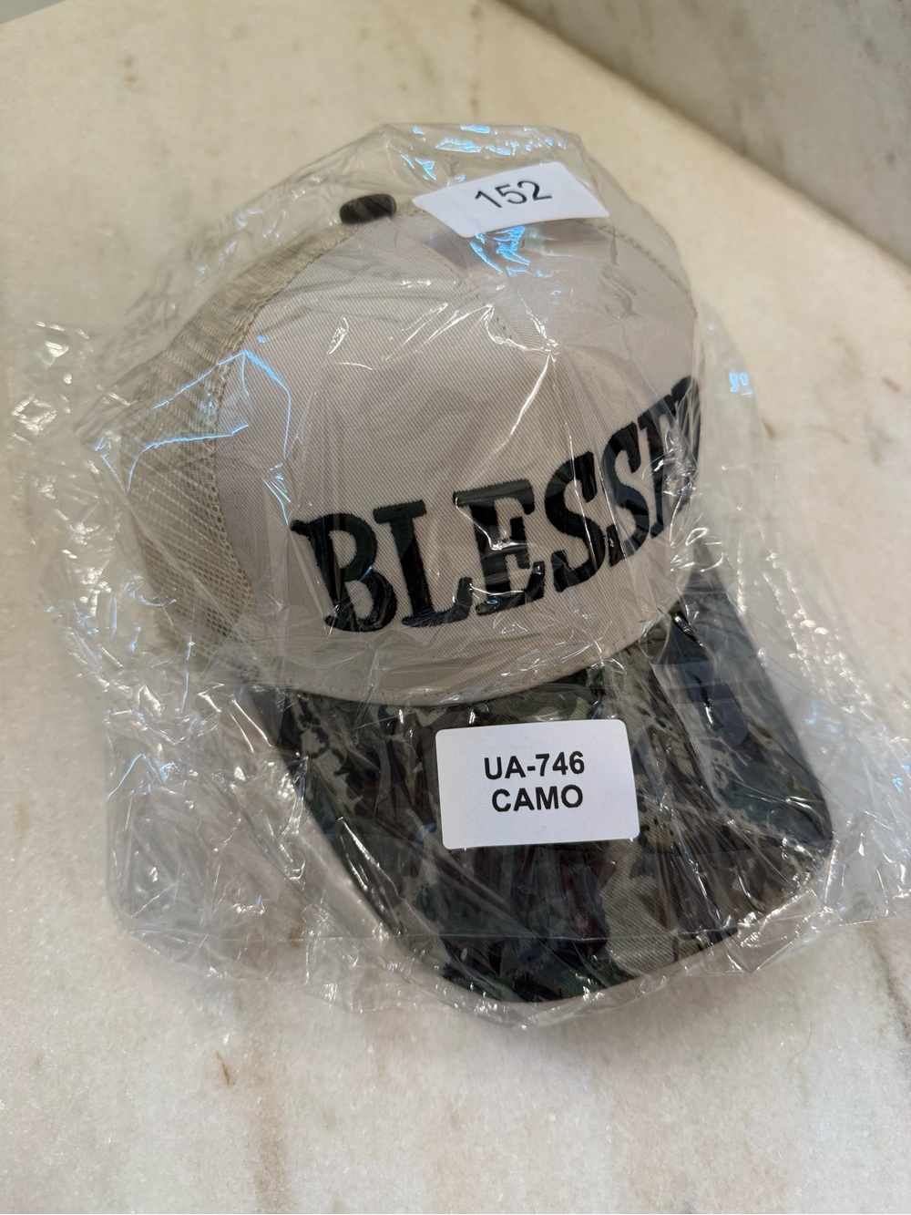 Blessed Camo Trucker Hat